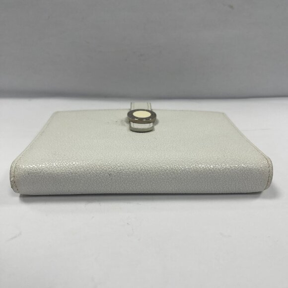 BVLGARI White Leather Notebook Cover - Preowned - Picture 5 of 14